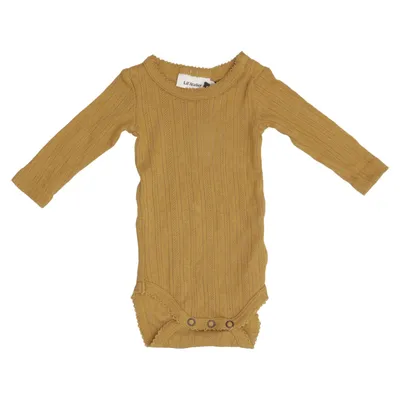 Body (Yellow) from Lil' Atelier Modal, Organic cotton