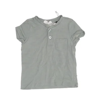 Henley shirt (Green) from D.M.D by Denim Day Cotton