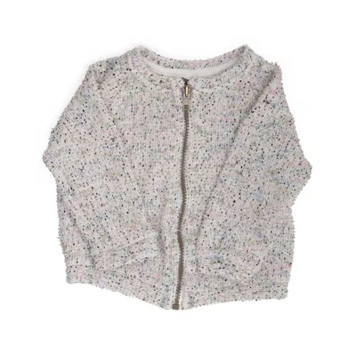 Cardigan (Beige, Multicolore) de Zara BabyGirl Outerwear Collection Coton, Polyamide, Polyester, Viscose