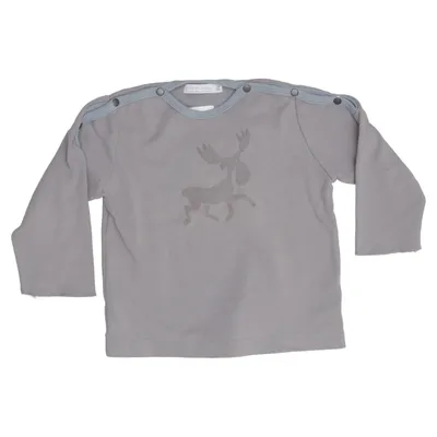 Langærmet t-shirt (Grå) fra MeMini Bomuld