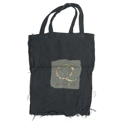 Sac en toile (Noir) de Agencies Turquoise