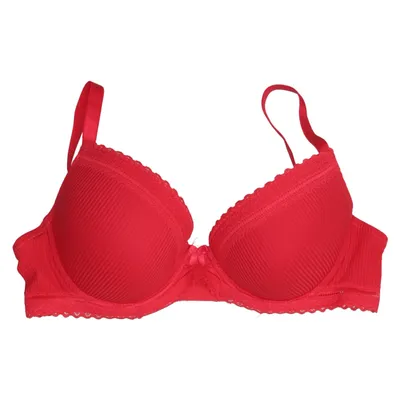 Soutien-gorge (Rouge) de Soya Fashion Élasthane, Polyamide