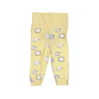 Pants (Yellow, Multicolored) from Lindex Newborn Cotton, Elastane