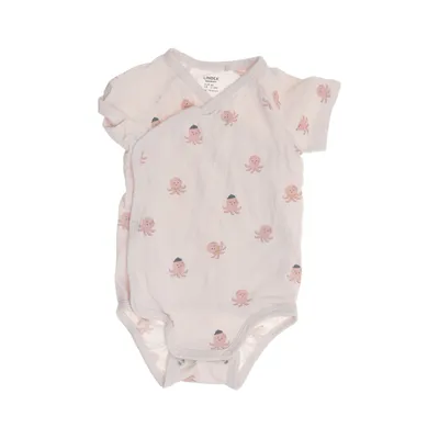 Body (Beige, Rosa) från Lindex Newborn Bomull, Elastan