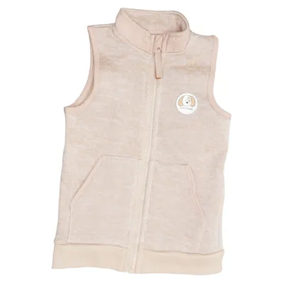 Outer vest (Beige) from So Cute Polyester