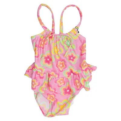 Maillot de bain une pièce (Rose, Multicolore) de Bullfrog