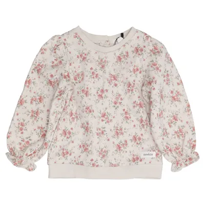 Sweatshirt (Beige, Red) from Newbie by KappAhl Cotton