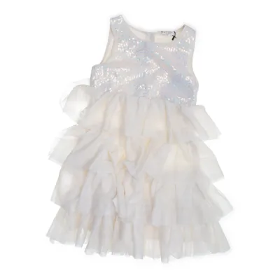 Kjole (Hvid, Flerfarvet) fra H&M Polyester