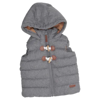 Gilet d'extérieur (Gris) de Topomini Coton, Polyester recyclé