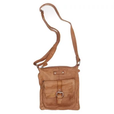 Axelremsväska (Brun) från Boxca Skinn