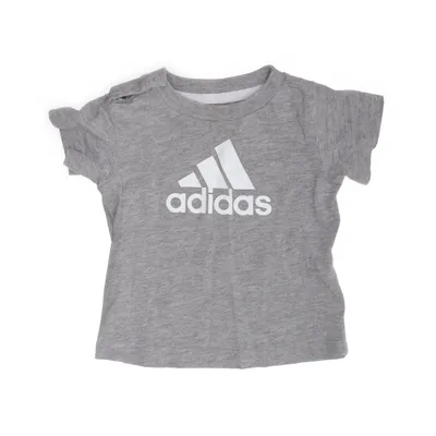T-shirt (Grå) fra Adidas Bomuld, Polyester