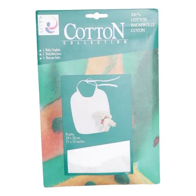 Bavoir  (Blanc) de Arty's Coton