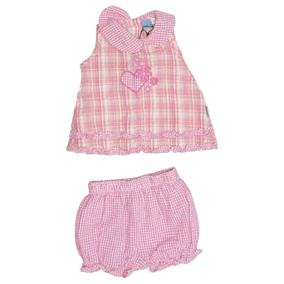 Ensemble (Rose, Blanc) de Smily Coton, Polyester