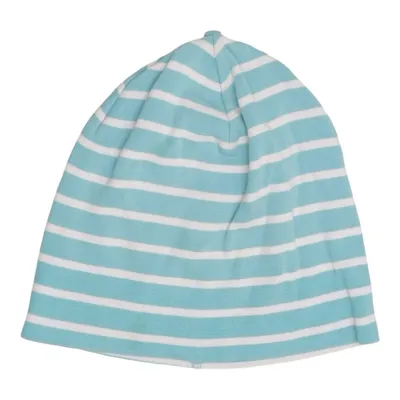 Beanie (Blue, White) from Polarn O. Pyret Cotton