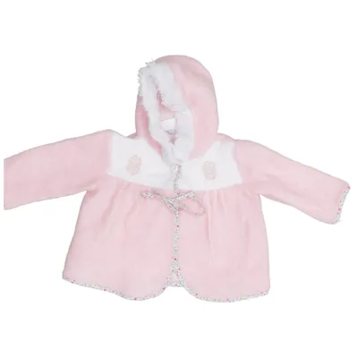 Cardigan (Pink, White) from Mothercare Acrylic, Polyester
