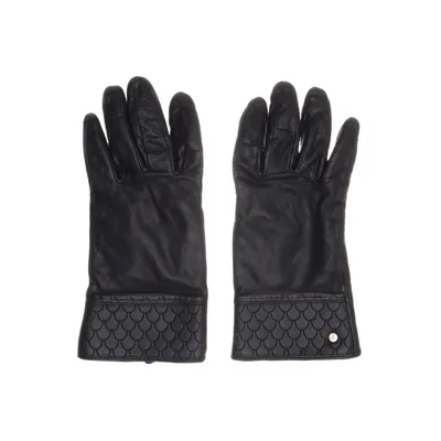 Läderhandskar (Svart) från Edblad