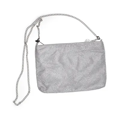 Aftonväska (Silverfärgad) från Anna Field Återvunnen polyester