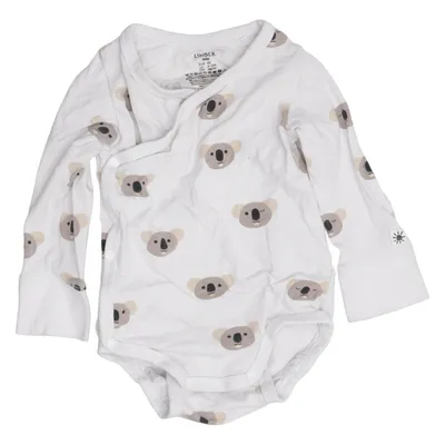Romper (Wit) van Lindex Baby Katoen, Elastaan