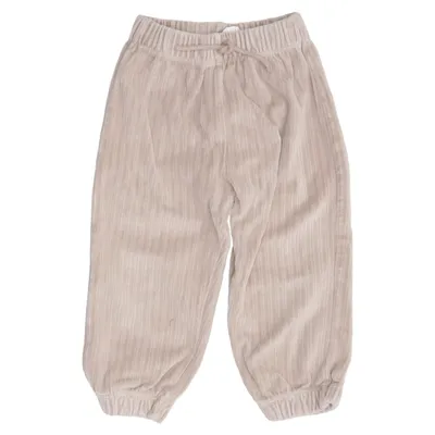 Manchesterbyxor (Beige) från Play Up Ekologisk bomull, Återvunnen polyester