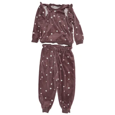Loungewear (Brown, White) from MyWear Elastane, Polyester