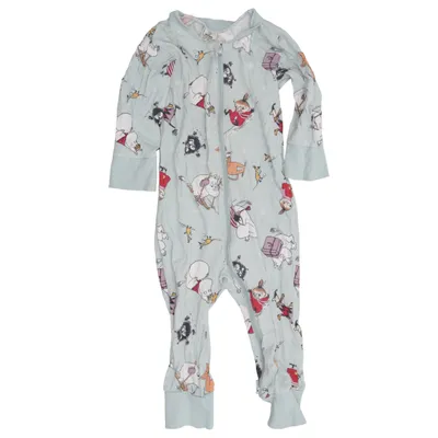 Barboteuse (Vert, Multicolore) de Moomin by Lindex Coton