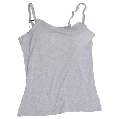 Débardeur d'allaitement (Gris) de Modibodi Élasthane, Laine de mouton, Polyamide, Polyester