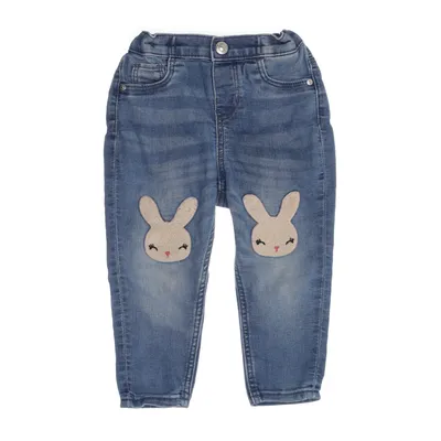 Jeans (Blue, Multicolored) from H&M Baby Cotton, Elastane, Polyester