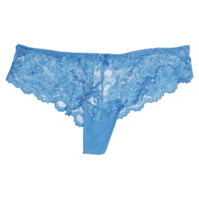 Strings (Bleu) de Gina Tricot Coton, Élasthane, Polyamide