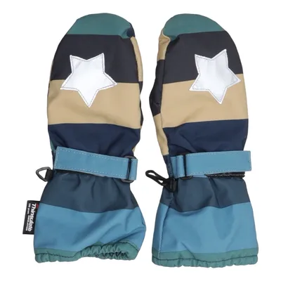 Mittens (Blue, Multicolored) from Molo Polyester