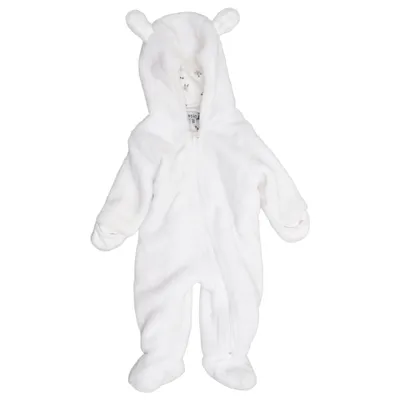 Sparkedragt (Hvid) fra Basic U Bomuld, Polyester