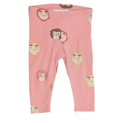 Leggings (Roze, Meerkleurig) van Mini Rodini Katoen, Elastaan