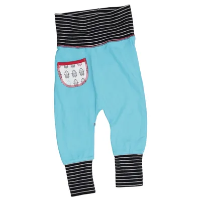 Joggingbroek (Blauw, Zwart, Wit) van Bäbis Katoen