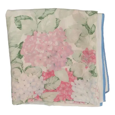 Silketørklæde (Beige, Pink, Grøn) fra Mantero