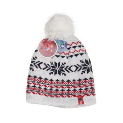 Tophue (Hvid, Rød, Sort) fra Way Nor Akryl, Polyester