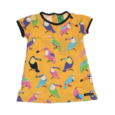 Klänning (Gul, Flerfärgad) från Villervalla