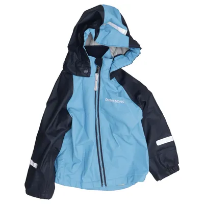 Rain jacket (Blue, Black) from Didriksons Polyester, Polyurethane