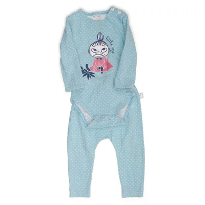 Set (Blå) från Moomin by Martinex Elastan, Ekologisk bomull