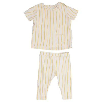 Ensemble (Beige, Jaune) de Minimarket Coton, Élasthane