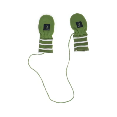 Mittens (Green, White) from Polarn O. Pyret Recycled polyester