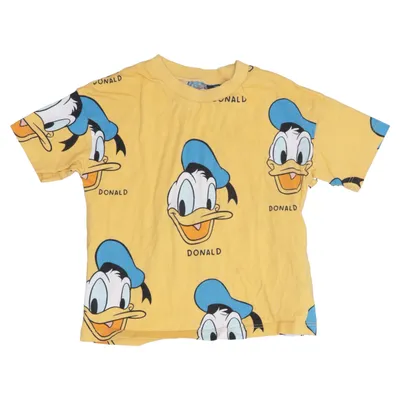 T-shirt (Gul, Blå, Vit) från Disney Mickey Mouse Bomull