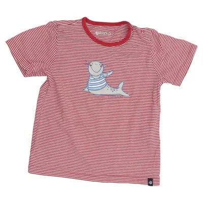T-shirt (Rød, Hvid) fra Jako-O Bomuld