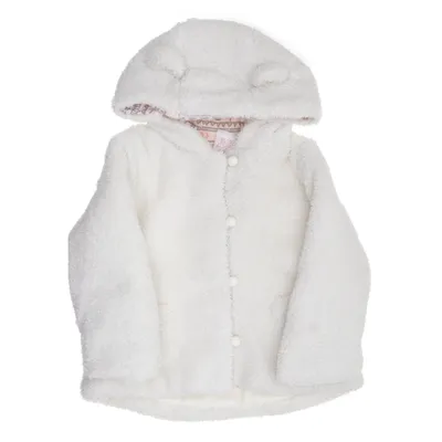 Veste (Blanc) de Max Studio Coton, Élasthane, Fausse fourrure, Polyester