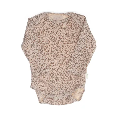 Body (Beige, Brun, Flerfärgad) från Konges Sløjd Elastan, Ekologisk bomull