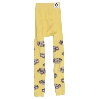 Leggings (Geel) van Mini Rodini Katoen, Elastaan, Polyamide