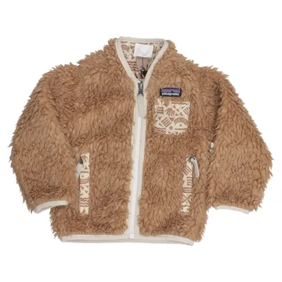 Fleece jas (Bruin, Beige) van Patagonia Polyester