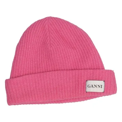 Beaniemössa (Hatley Knit) från Ganni Polyamid, Ull