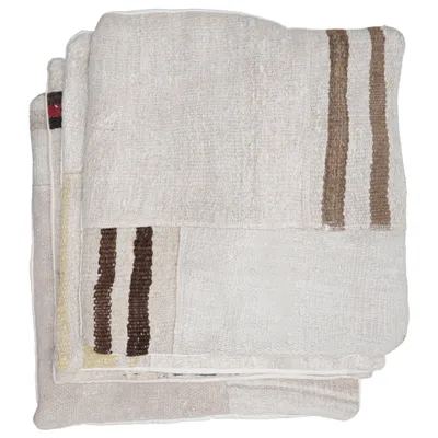 Kuddfodral (Beige, Brun) från Zara Home Bomull, Hampa
