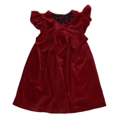 Klänning (Mycket fin klänning till jul i sammet Madickenklänning ) från Maritas Polyester