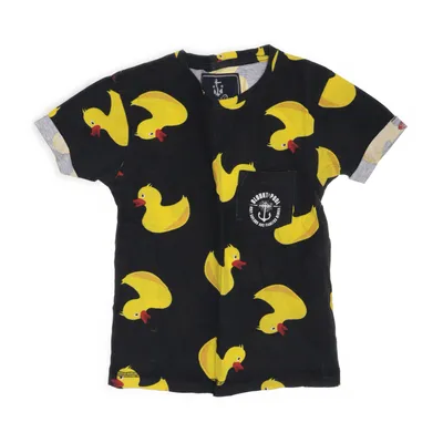 T-shirt (Grå, Gul, Röd) från Blount & Pool Ekologisk bomull