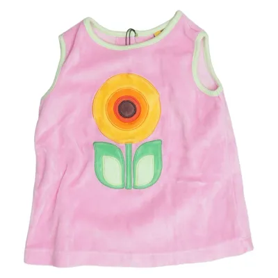 Jurk (Roze, Geel, Groen) van Me&i Katoen, Polyester